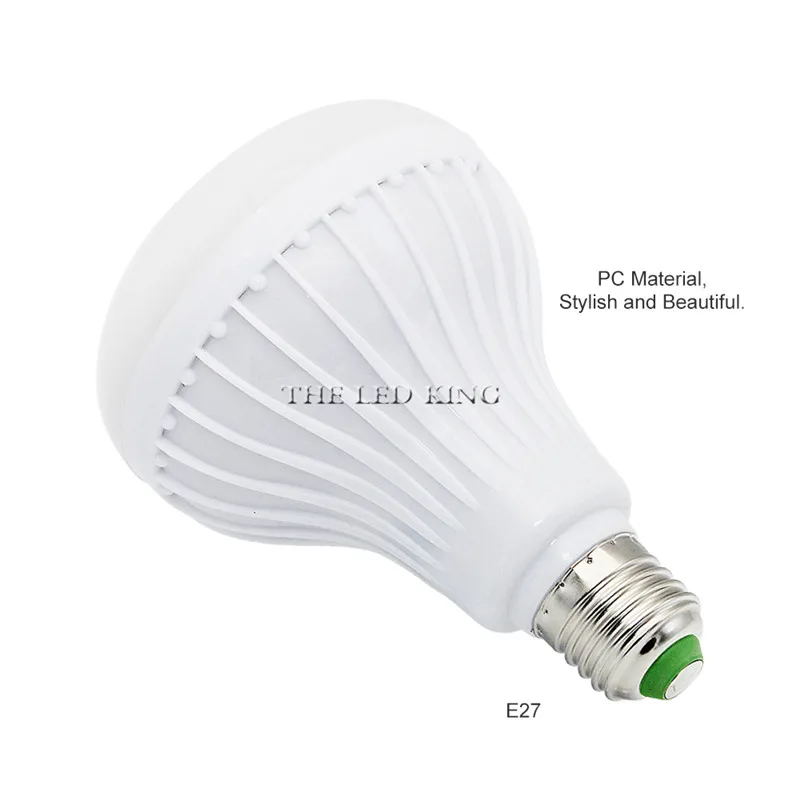 E27 B22 Беспроводная Bluetooth Колонка + 12 Вт RGB лампа светодиодная 110 В 220 светодиодный