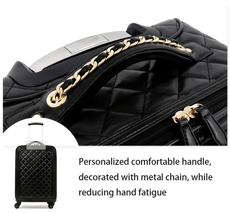 16,20, 24 дюйма женский ретро bavul valiz тележка предложения Спиннер дорожный Багаж набор из искусственной кожи