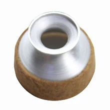 Хорошая сделка Mute для сопрано саксофон Саксофон металлический демпфер верблюд