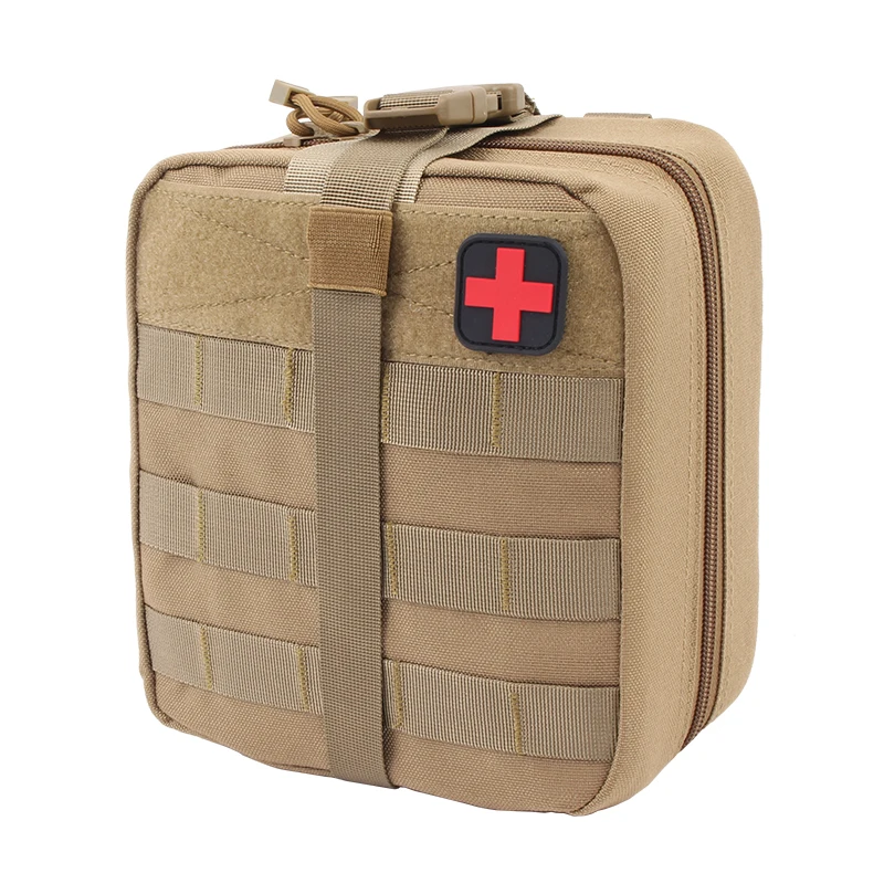 Billige TACTIFANS Erste Hilfe Beutel Aufnäher Molle Klettverschluss Amphibious Tactical Medical Kit EMT EDC Notüberlebensausrüstung IFAK