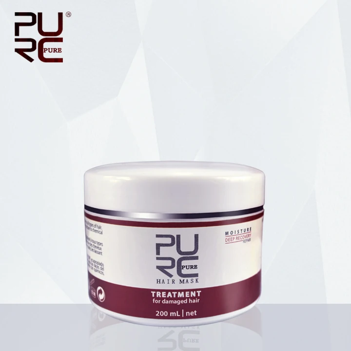 

PURC Moisture Deep Recovery Hair Mask Hot Sale Hair Treatment 200ml Repair Damaged Hair Make Hair Smoothing And Shine