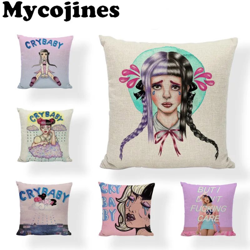 Wholesale Melanie Martinez Crybaby Cushion Covers 45*45 cm
