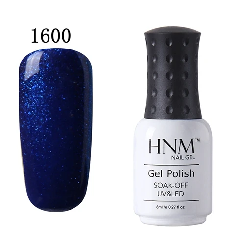 HNM 8 мл гель кофейно-коричневый Сериз УФ гель лак для ногтей светодиодный гель замачиваемый полуперманентный Эмаль дизайн ногтей маникюр гель лак - Цвет: 1600