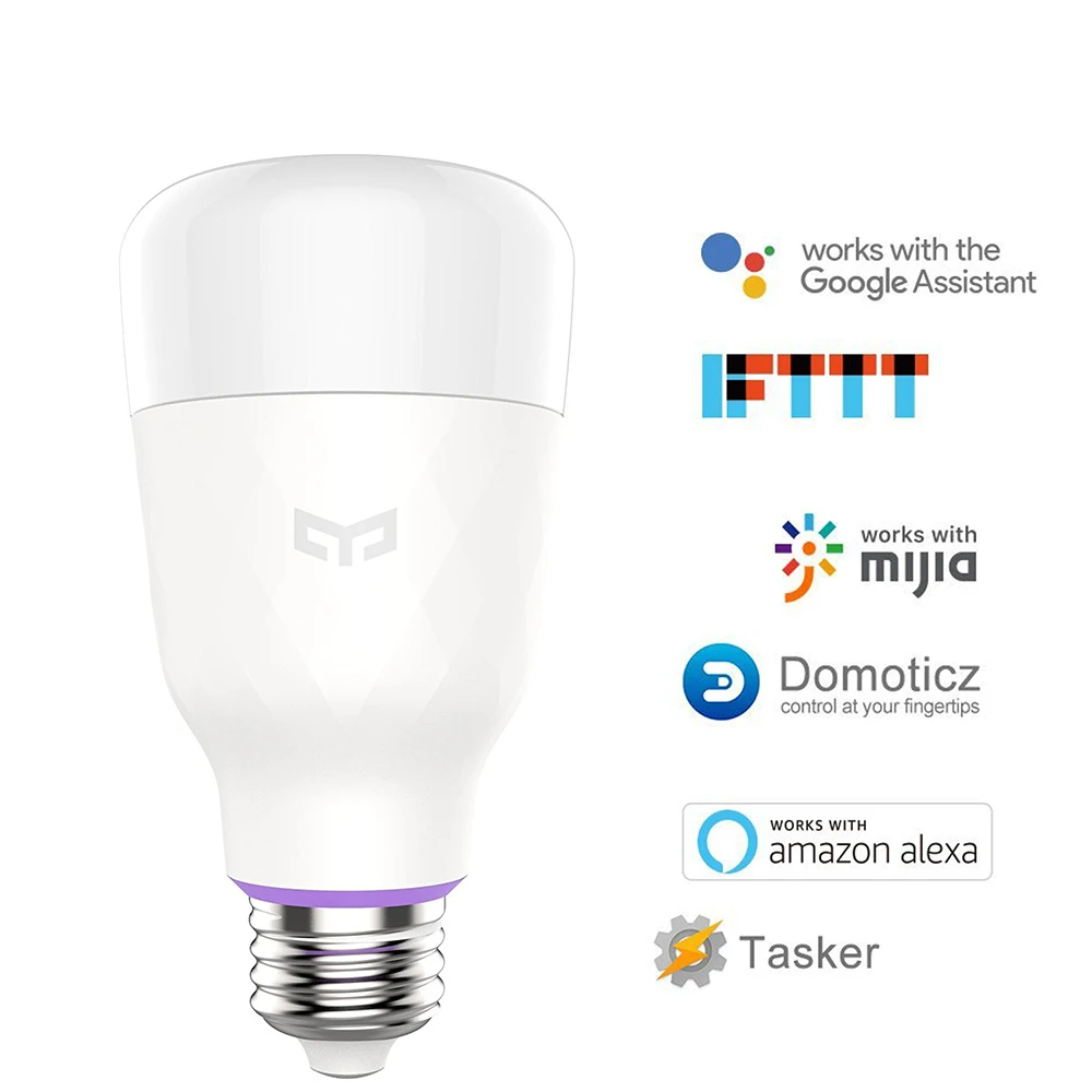 

Wifi Smart LED Light Bulb Wireless WiFi Control E26 10W Home Light Works with Alexa,Google Assistant MIJIA,No Hub Required