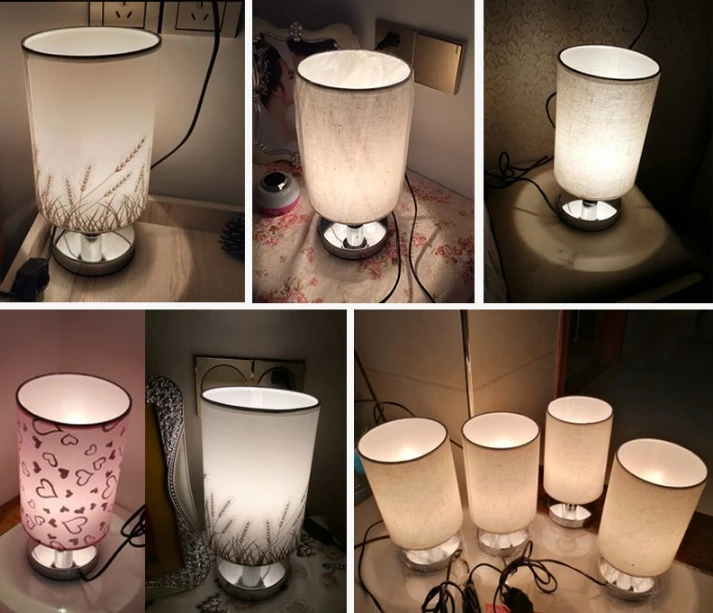

Table Lamp Bedroom Bedside Lamps Light Romantic Warm Simple Modern Creative Luminaria De Mesa Abajur Para Quarto Feeding Lights