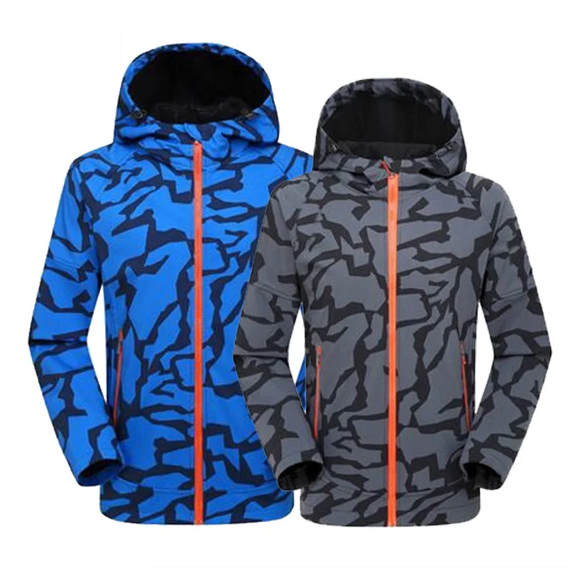 Мужская ветровка, походные куртки, Флисовая теплая водонепроницаемая дышащая куртка для альпинизма, альпинизма, кемпинга, M-3XL, R1632