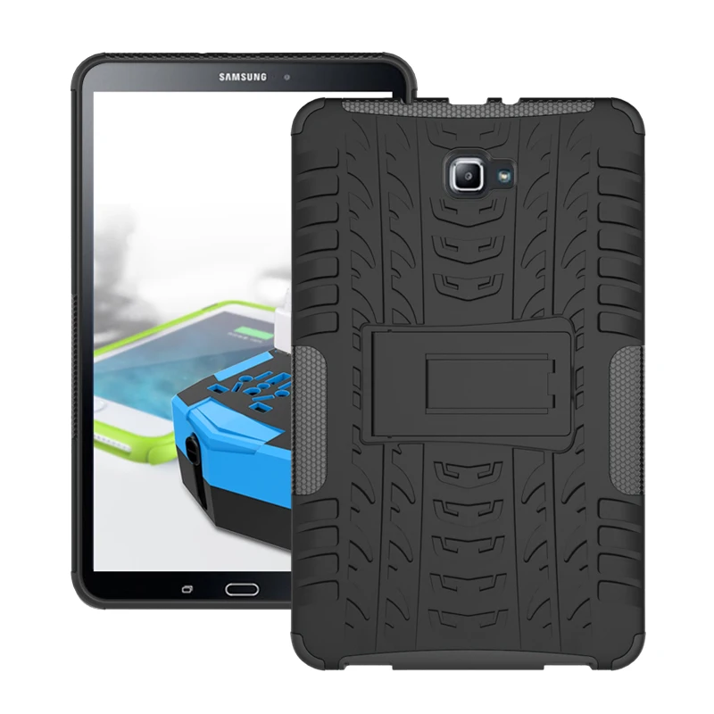 20 шт./лот Dazzle TPU + PC Пластиковый Чехол для samsung Galaxy Tab 10,1 дюйма T580 T585 защитный чехол