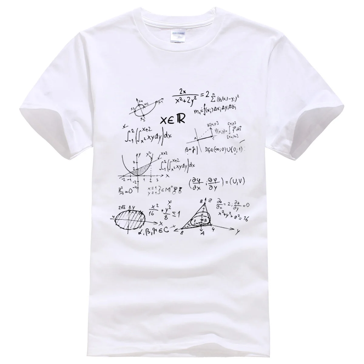 Футболка летняя математическая формула мужские футболки Теория Большого Взрыва футболка мужская спортивная одежда брендовая одежда футболки хлопок
