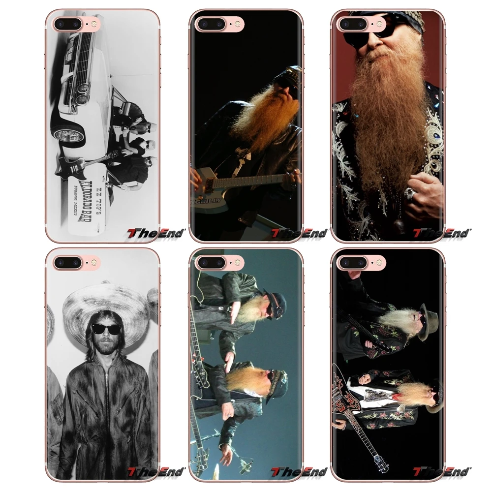 Прозрачные мягкие чехлы ZZ Top Band Music для iPod Touch Apple iPhone 4 4S 5 5S SE 5C 6 6S 7 8 X XR XS Plus MAX |