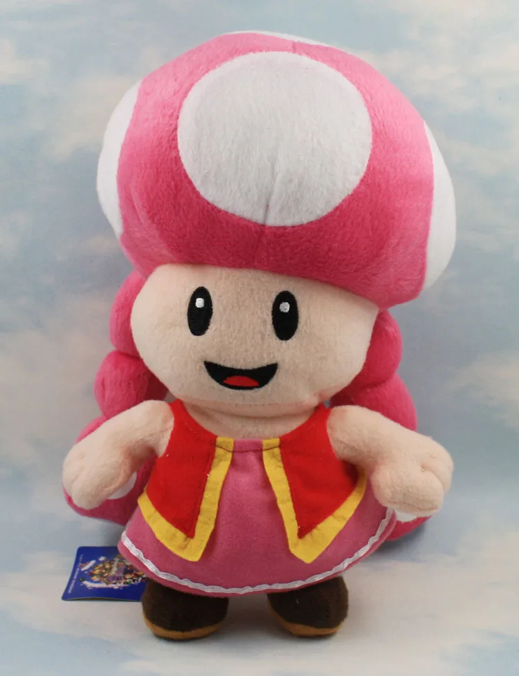 17 см Супер Марио Toadette плюшевая кукла для детей подарок маленький размер