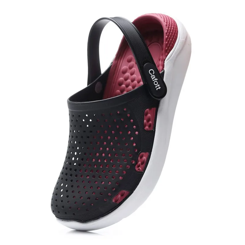 Goedkoop Vrouwen Muilezels   Klompen 2019 Zomer PVC Meisje Flat met Sandalen Brethable Wearable Strand Toevallige Slippers Schoenen Grote Maat 36  45