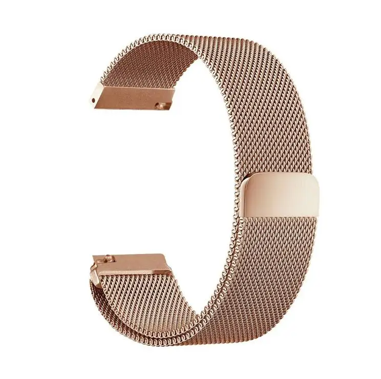 series2 orse gold 20 мм браслет для Amazfit ремешок Bip металлический из нержавеющей стали для Xiaomi Huami Amazfit Bip BIT Молодежные часы замена наручных ремешков - Цвет: series2 orse gold