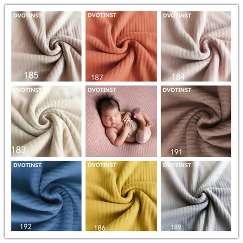 

Dvotinst Baby Newborn Photography Props Crochet Knitted Soft Background Blanket Fotografia Accessories Studio Shoots Photo Props