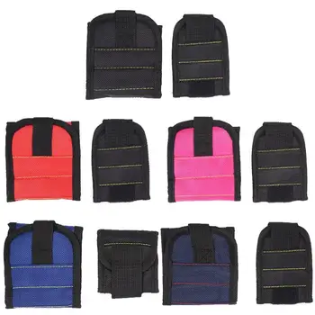 

2pcs Oxford Cloth Magnetic Wristband Tool Bag Electrician Portable Toolkit