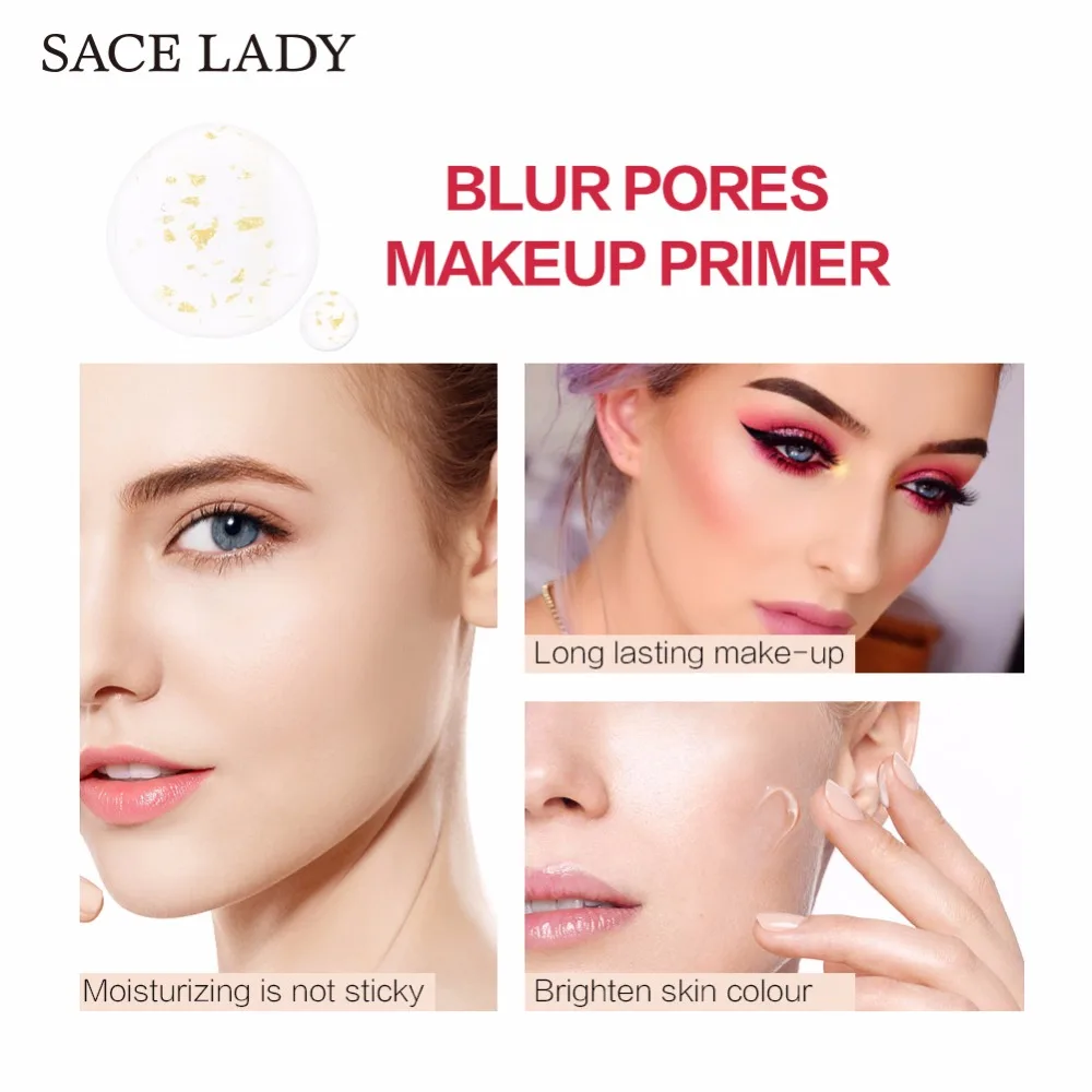 SACE LADY Blur макияж основа праймер легко носить осветить лицо Косметика идеальное