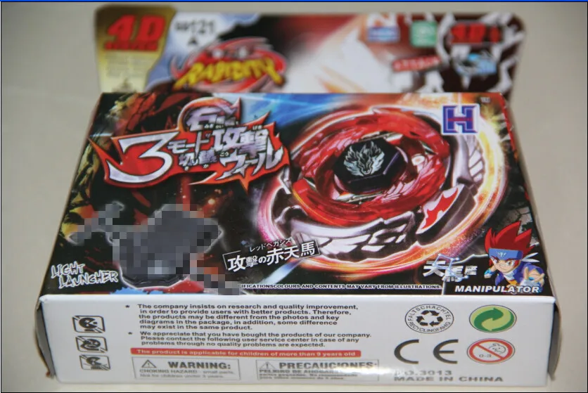 Вращающийся верх Duo Uranus Ice Titan модель металлического сплава игрушка a Fury Ultimate DX Box