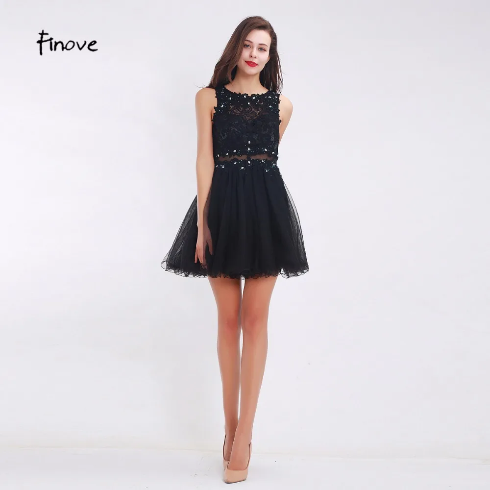 Finove Beading Lace Prom Dresses 2017 New Styles Lovely Finove Beading Lace Prom Dresses 2017 New Styles Lovely