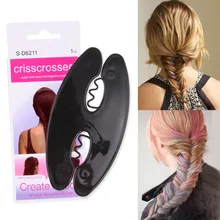 Magic French Lady Women Hair Braiding Tool Weave Braid Roller Hair Twist Styling Bun Maker DIY Hair Band Accessories