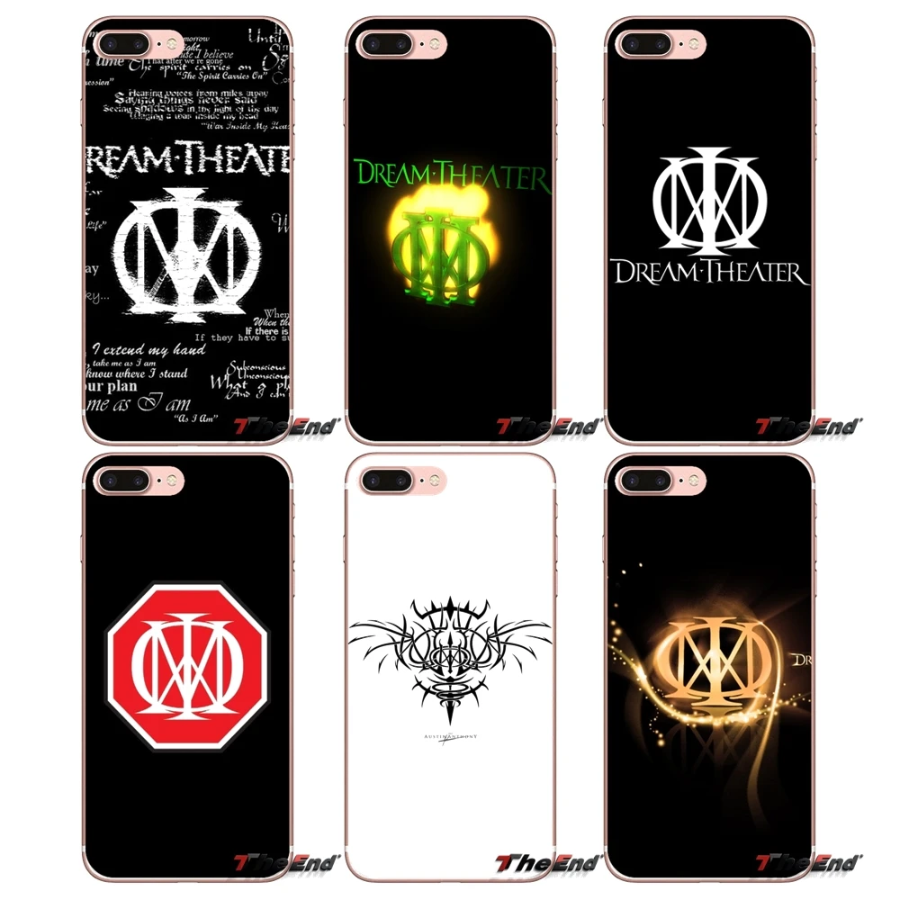 dream theater logo For Xiaomi Redmi 4A 4X 3S Note 3 4 5 Pro 5A Mi3 Mi4 Mi5 Mi6 Mi A1 Max 5X 6X Soft Transparent Shell Covers | Мобильные