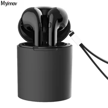 Myinnov MKJX10 TWS двойной Bluetooth 5,0 наушники стерео бас с зарядной коробкой микрофон беспроводные наушники 3D стерео для всех смартфонов