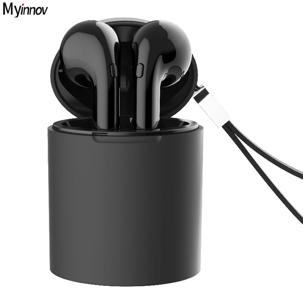 Myinnov MKJX10 TWS Dual Bluetooth 5 0 наушники стерео бас с зарядным боксом микрофон беспроводные