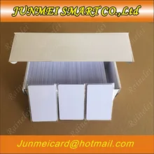 200 шт./лот ATMEL T5577/T5557 пустой тонкий бесконтактная пластиковая карта перезаписываемые rfid-заготовки 125 кГц
