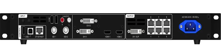 Горячая продажа все-в-одном видео контроллер NOVASTAR VX6s, использование для внутреннего или наружного светодиодного экрана NOVASTAR VX6s