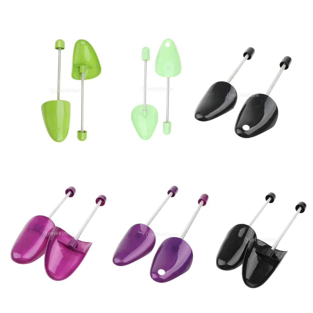 

2 pcs Adjustable Shoes Stretcher Shaper Keeper Shoe Tree Plastic Expander Support Shoe Care Men Women AU 34-41 AU 39-46