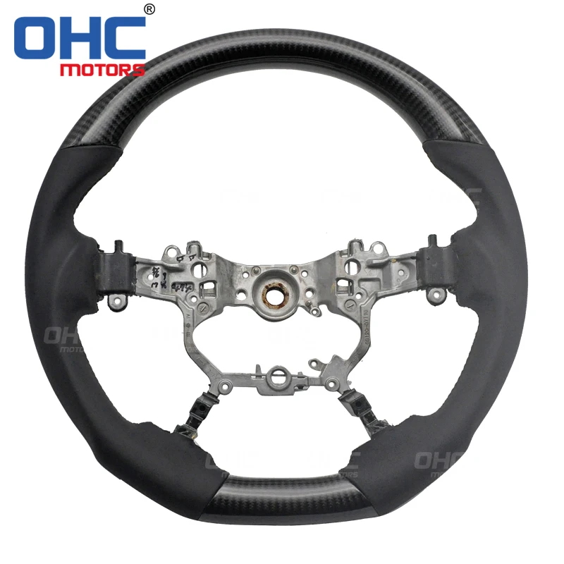 Carbon Fiber Steering Wheel For Toyota Land Cruiser / Land Cruiser