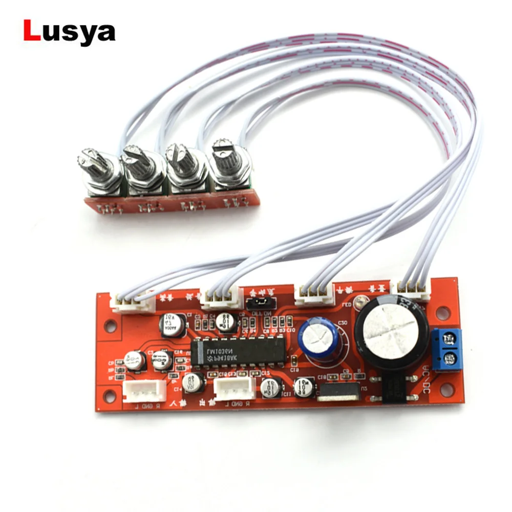 LM1036 Preamp Amplifier Audio Tone Preamplifier Board Preamplificador NE5532 Potentiometer Separate A8-001 LM1036 Preamp Amplifier Audio Tone Preamplifier Board Preamplificador NE5532 Potentiometer Separate A8-001