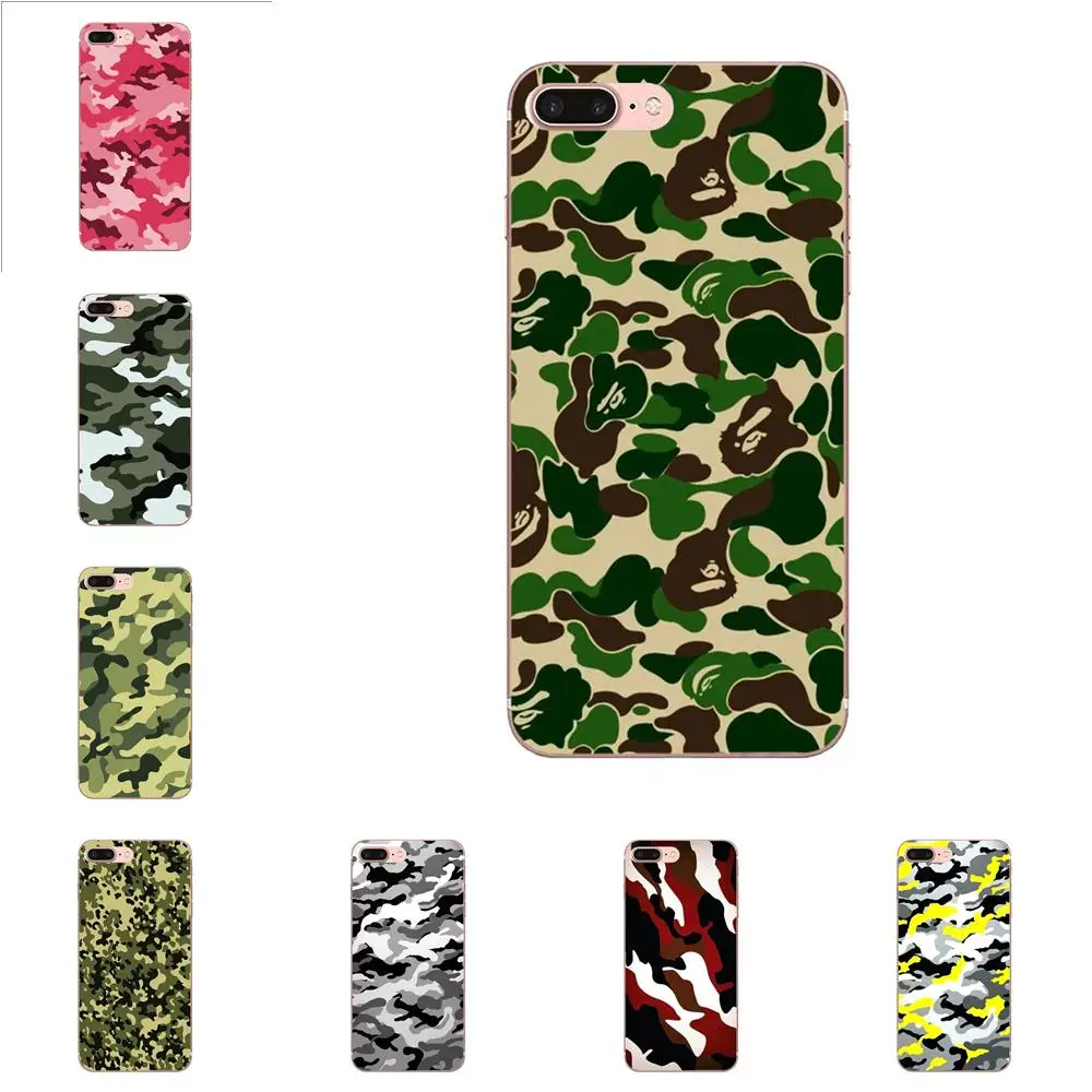 

Camouflage Pattern Camo Military Army Adorable For Samsung Galaxy Note 5 8 9 S3 S4 S5 S6 S7 S8 S9 S10 mini Edge Plus Lite