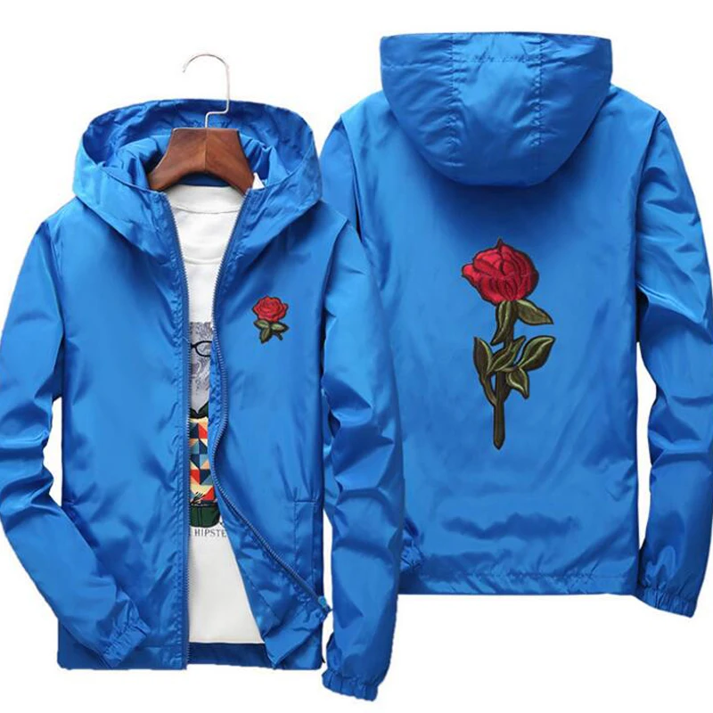 Goede JOOBOX jas windjack mannen vrouwen rose college jassen 2018 Lente Herfst Mode Jas heren Hooded mannen jas