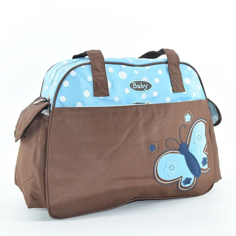 CROAL CHERIE 411730cm Tote Nappy Bag Organizer Butterfly Style Baby Care Bag For Stroller Diaper Bags With Diaper pad  (5)