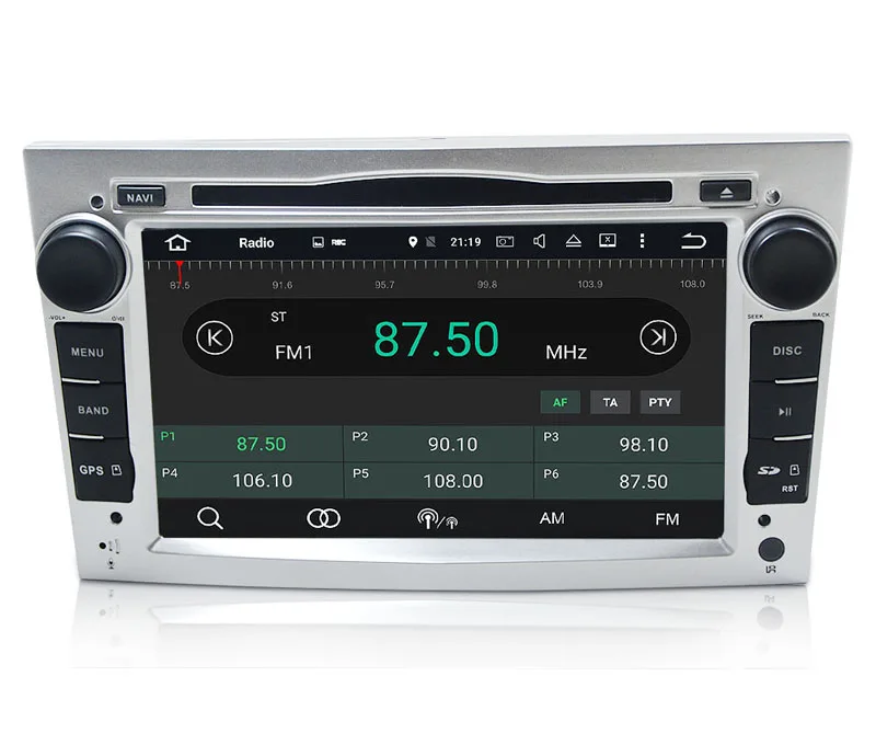 Clearance Silver 4G+32G 7" Touch Screen Android 8.1 Car gps dvd For Opel Astra H Vectra Corsa Zafira Wifi 4G Bluetooth Radio RDS OBD USB 1