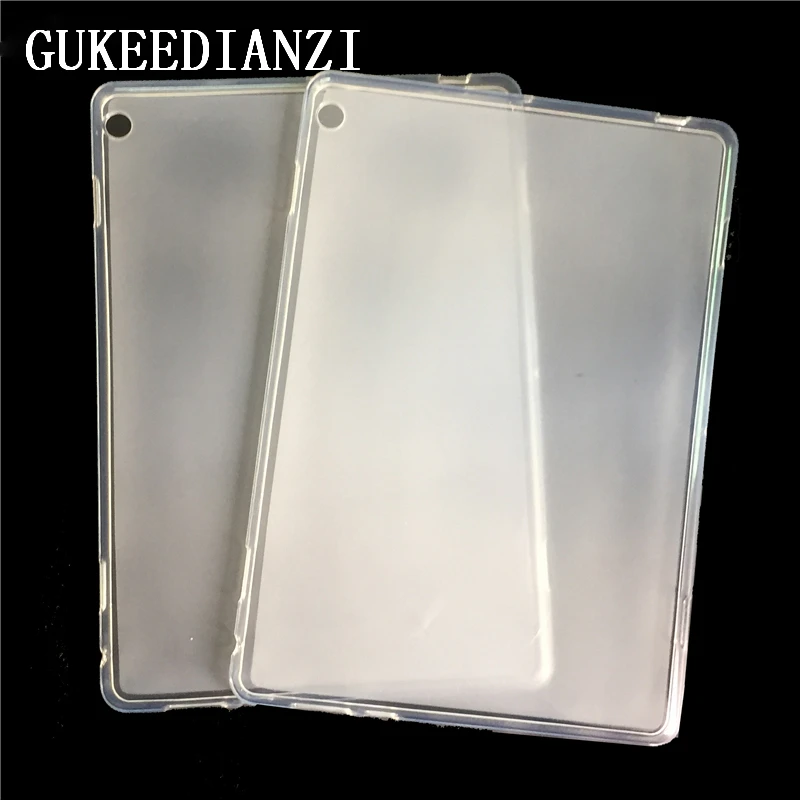 

Ultra Thin Tablet Cover Case For Huawei Honor Waterplay HDN-W09 HDN-L09 10.1 Inch Transparent Soft TPU Silicone Anti-fall Case