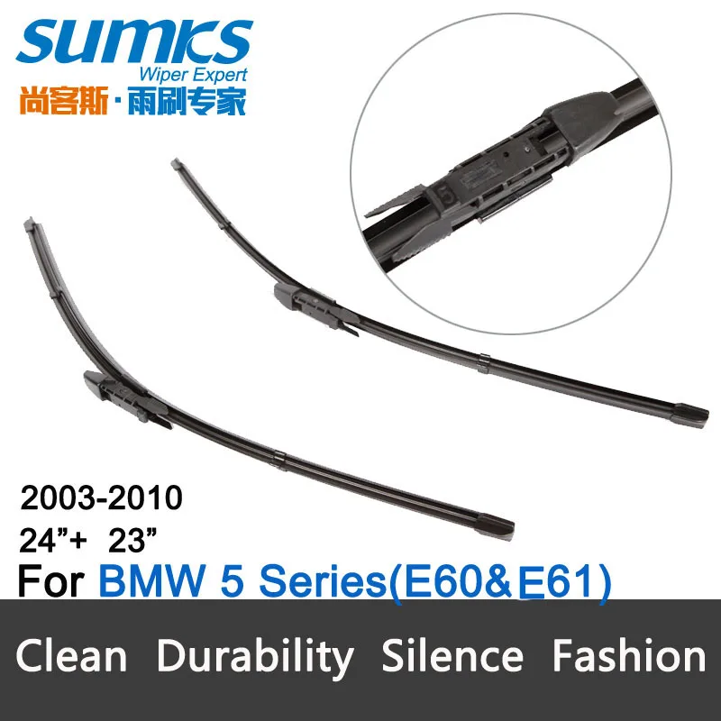 Buy Wiper blades for BMW 5 Series E60 E61 ( 2003 2010