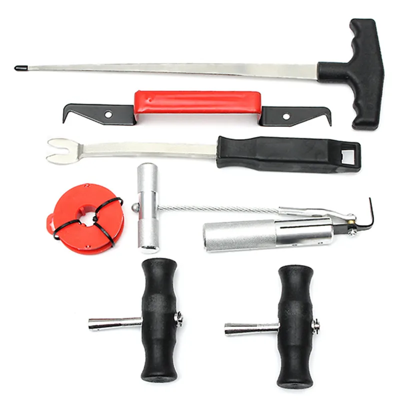 

New Automotive Windshield Remover Windshield Disassembly Group Broach Assembly Hand Tools Glass Tools Steel Strands Knife