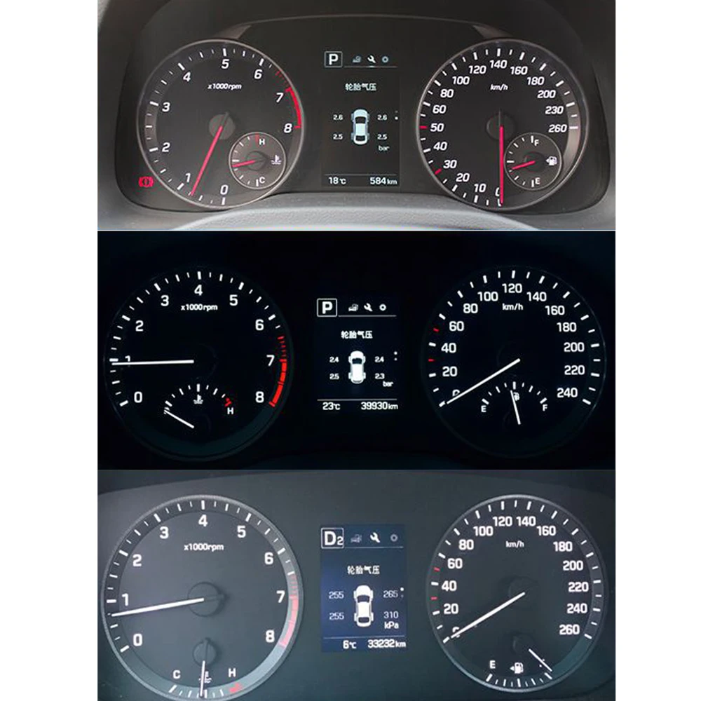 Автомобильный OBD TPMS контроль давления в шинах 433 МГц для hyundai Sonata 9- ix35 Elantra- Tucson