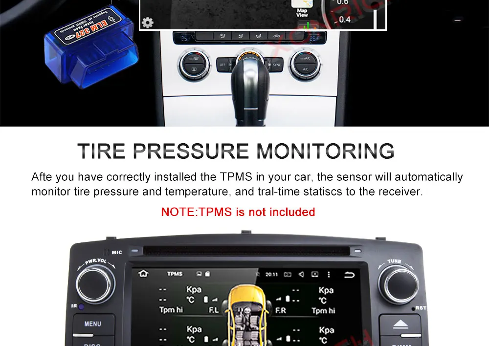 Best 2 Din Android 8.0 Car DVD Player For Toyota Corolla E120 BYD F3 2000 2005GPS Radio Multimedia Stereo Navigation Wifi OBD2 14