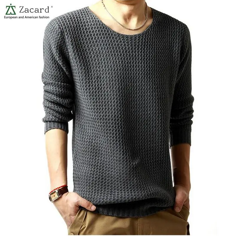 2016 Primavera Marca Mens Casual Sweater Pullover