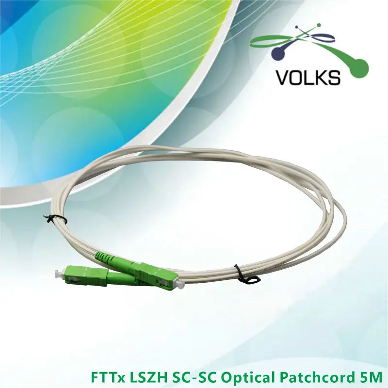 

SMF Optical Patchcord 5M LSZH SC/Apc-SC/Apc 5pcs Free shipping