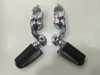 

free shipping Chrome Streamline Highway Foot Peg For Harley Davidson 1 1/4" 32MM Engine Guard