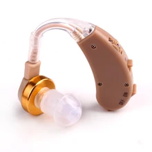 AXON Behind Ear Advanced high quality analogue Hearing Aid N-H Deaf sound Receiver Volume control V-168 Clear and loud voice