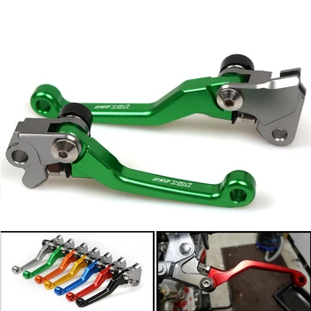 

With kx250 LOGO Motorcycle Dirt Bike Brake Clutch Levers Handle FOR KAWASAKI KX250 KX 250 2000-2008 2001 2002 2003 2004 Pit Bike