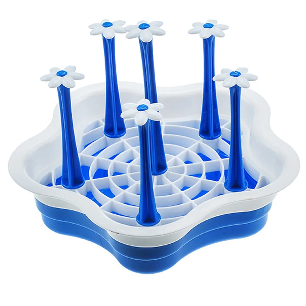 

Flower Detachable Drain Cup Mug Storage Gadget Sink Holder Rack Kitchen Tool Storage Rack Sundries Organizer Home Storage Tools