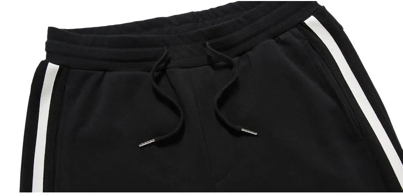 Пионерский лагерь пот Штаны брендовая мужская одежда Осень-весна мужского пота Штаны наивысшего качества черные мужские джоггеры брюки AZZ701004