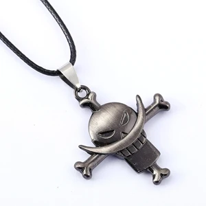 ONE-PIECE-Necklace-White-beard-Edward-Newgate-Anime-Pendant-Necklace-Friendship-Men-Women-Jewelry-Choker-Accessories_1 - 