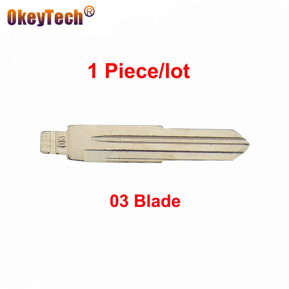 

OkeyTech Universal 03 Car Key Blade For Honda Accord Odyssey CRIDER Flip Folding VVDI JMD Replacement KD Key 03 Blank Blade