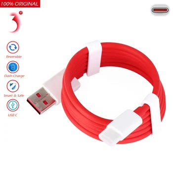 

Original Oneplus 6T Dash Charger Cable USB 3.1 Type C For One Plus 3 3T 5T 6 4A Fast High Speed 100cm Charging Power Data Cable