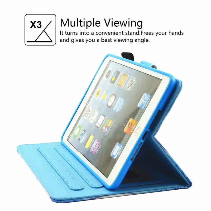 Модный окрашенный чехол для планшета Apple Ipad Mini 1 2 3 4 7 9 дюймов умный девочки кошки